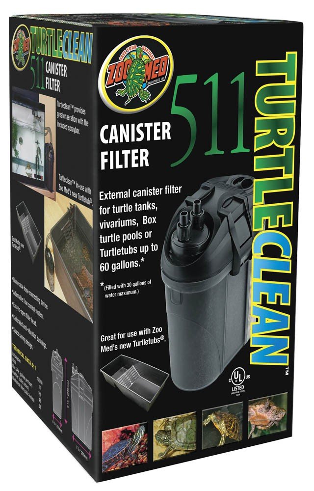 Zoo Med Turtle Clean 30 External Canister Filter, Zoo Med