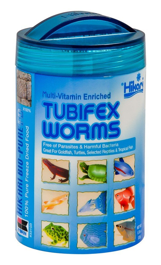 Hikari Bio-Pure Freeze Dried Tubifex Worms 0.78oz, Hikari