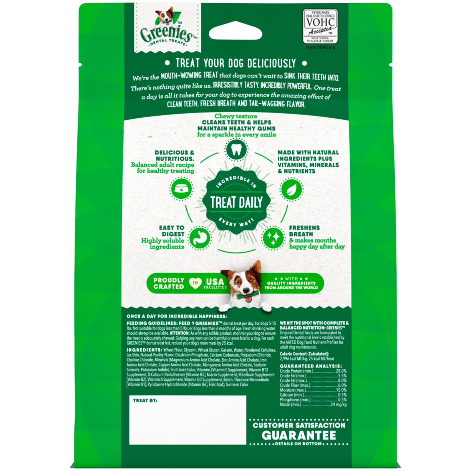 Greenies Dog Dental Treats Original, Teenie, 43 Count, 12 oz., Greenies