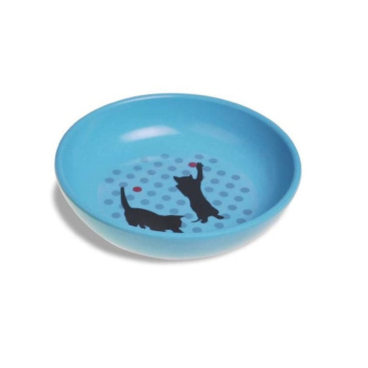 Van Ness Plastics Ecoware Non-Skid Cat Bowl Assorted, Van Ness