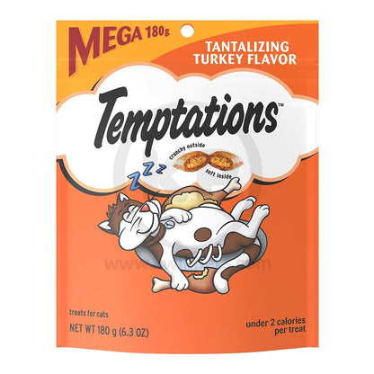Temptations Classics Cat Treats Tantalizing Turkey 6.3-oz, Temptations
