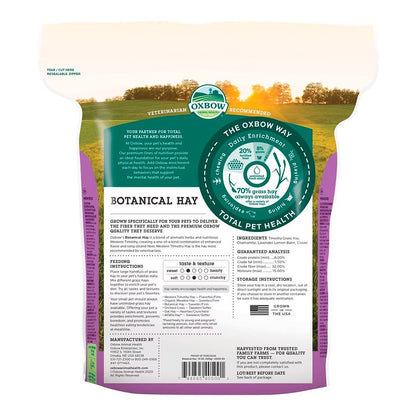 Oxbow Animal Health Botanical Hay Small Animal Treat, 15 oz, Oxbow