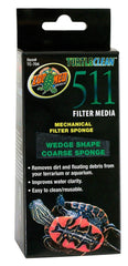 Zoo Med Turtle Clean 511 Wedge Shape Mechanical Filter Coarse Sponge