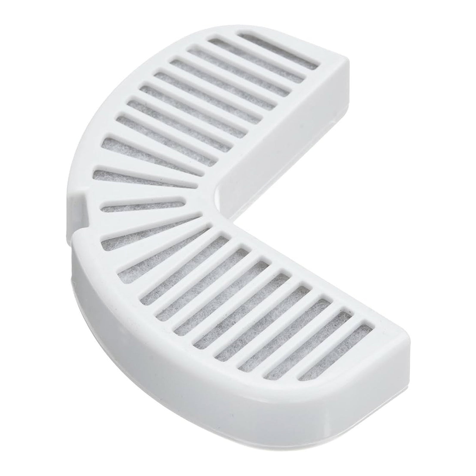 Raindrop Stainless Steel White Drinking Fountain 60-oz