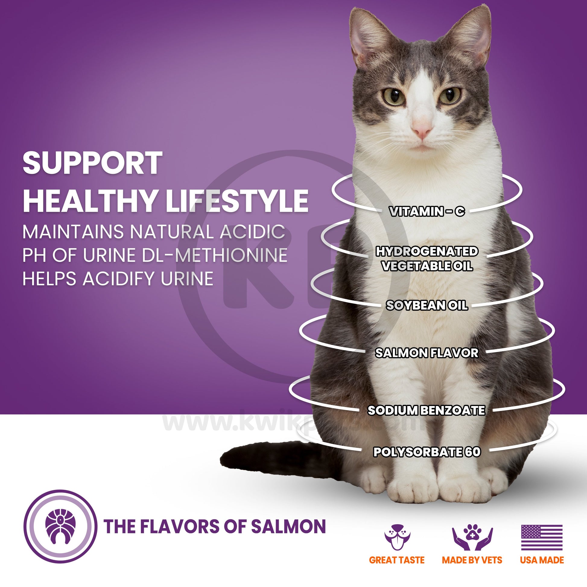Nutri-Vet Uri-Ease Paw-Gel for Cats Salmon 3oz, Nutri-Vet