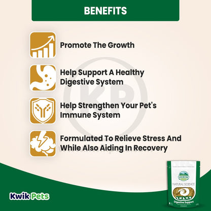 Oxbow Animal Health Natural Science Small Animal Digestive Support Supplement, 4.2 oz, Oxbow