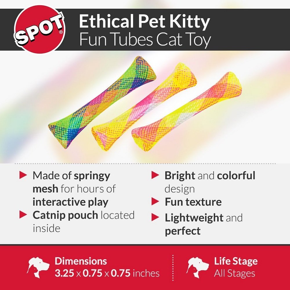 Spot Kitty Fun Tubes 3 Pack - Kwik Pets