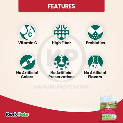 Oxbow Animal Health Essentials Adult Rat Food, 3 lb, Oxbow