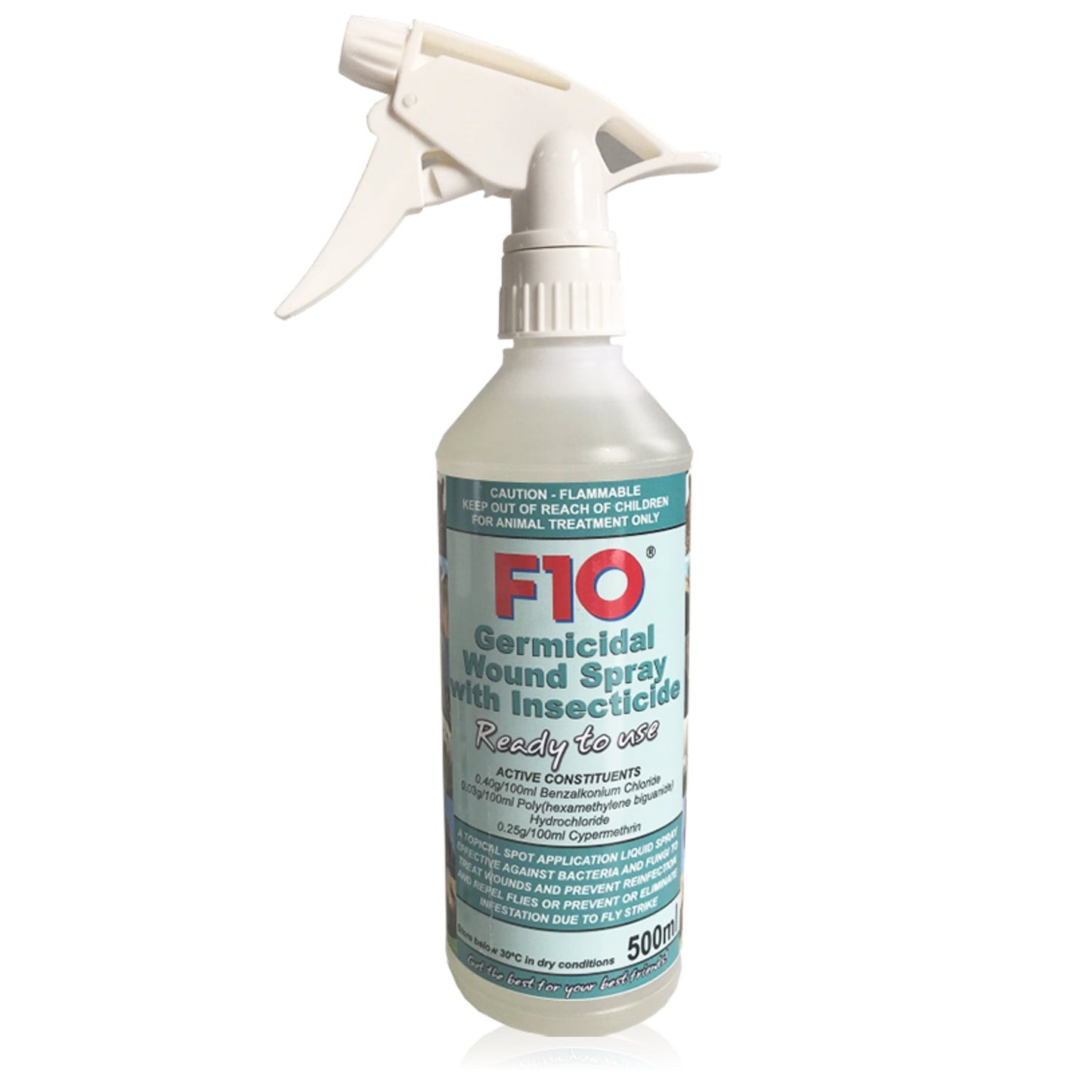 F10 Antiseptic Wound Spray with Insecticide 500ml, F10 Products
