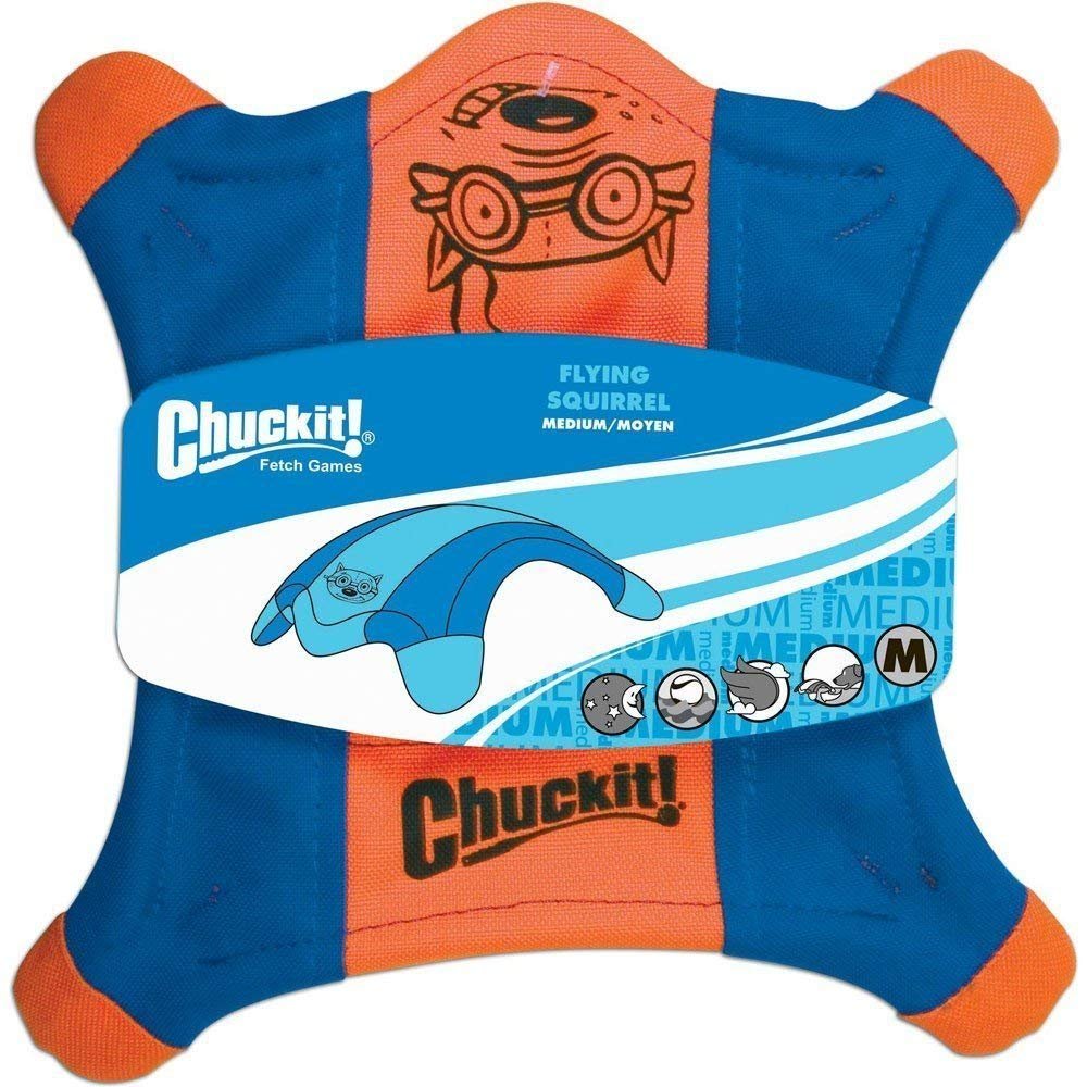 CHUCKIT! FLYING SQUIRREL, Large (2 Pack), Petmate