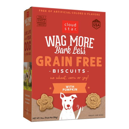 Wagmore Dog Grain Free Baked Pumpkin 14-oz, Cloud Star