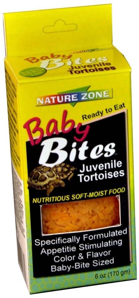 Nature Zone Tortoise Baby Bites Gel Food 6 oz, Nature Zone
