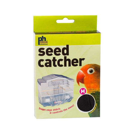 Prevue Pet Mesh Seed Catcher (Black), Prevue Pet Products