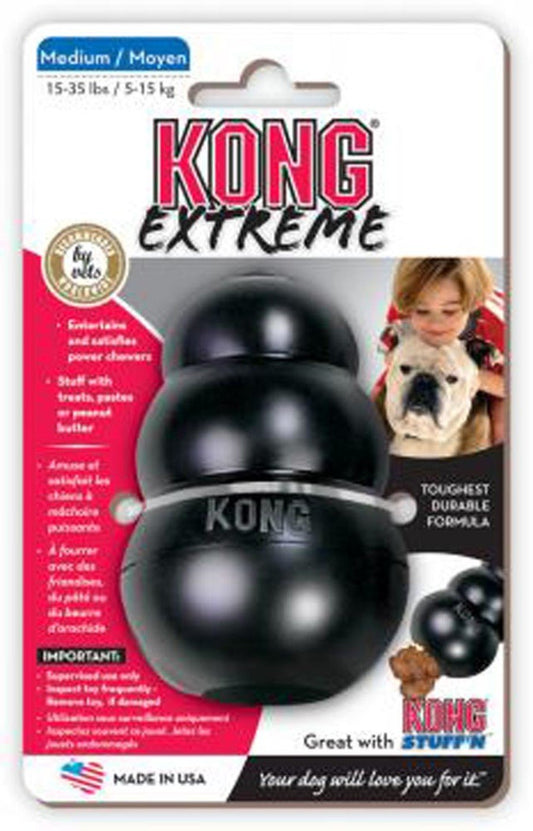 KONG Extreme Dog Toy Black, MD, KONG