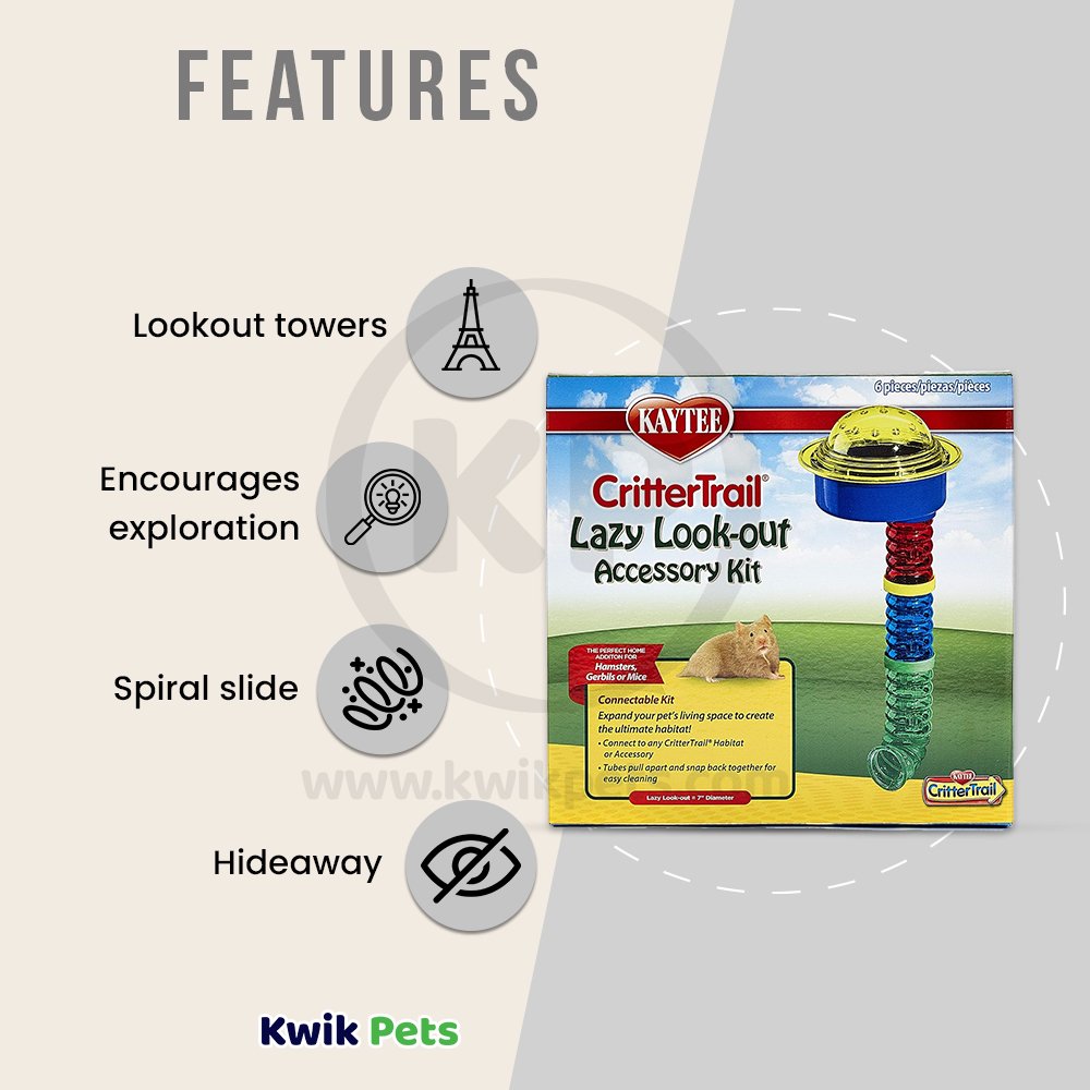 Kaytee Crittertrail Look-Out Accessory Kit, Kaytee