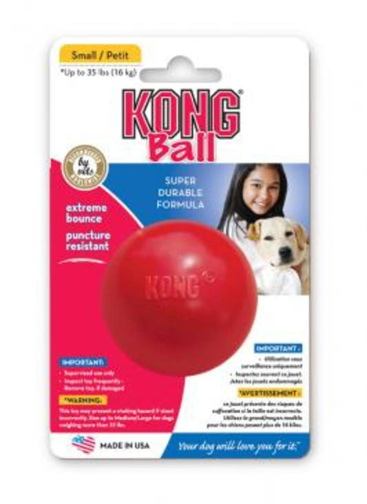 KONG Ball Dog Toy Red, MD/LG
