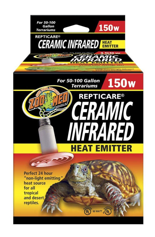Zoo Med ReptiCare Ceramic Infrared Heat Emitter 150 W, Zoo Med