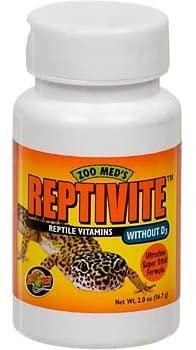 Zoo Med ReptiVite without D3 Reptile Vitamin 2 oz, Zoo Med