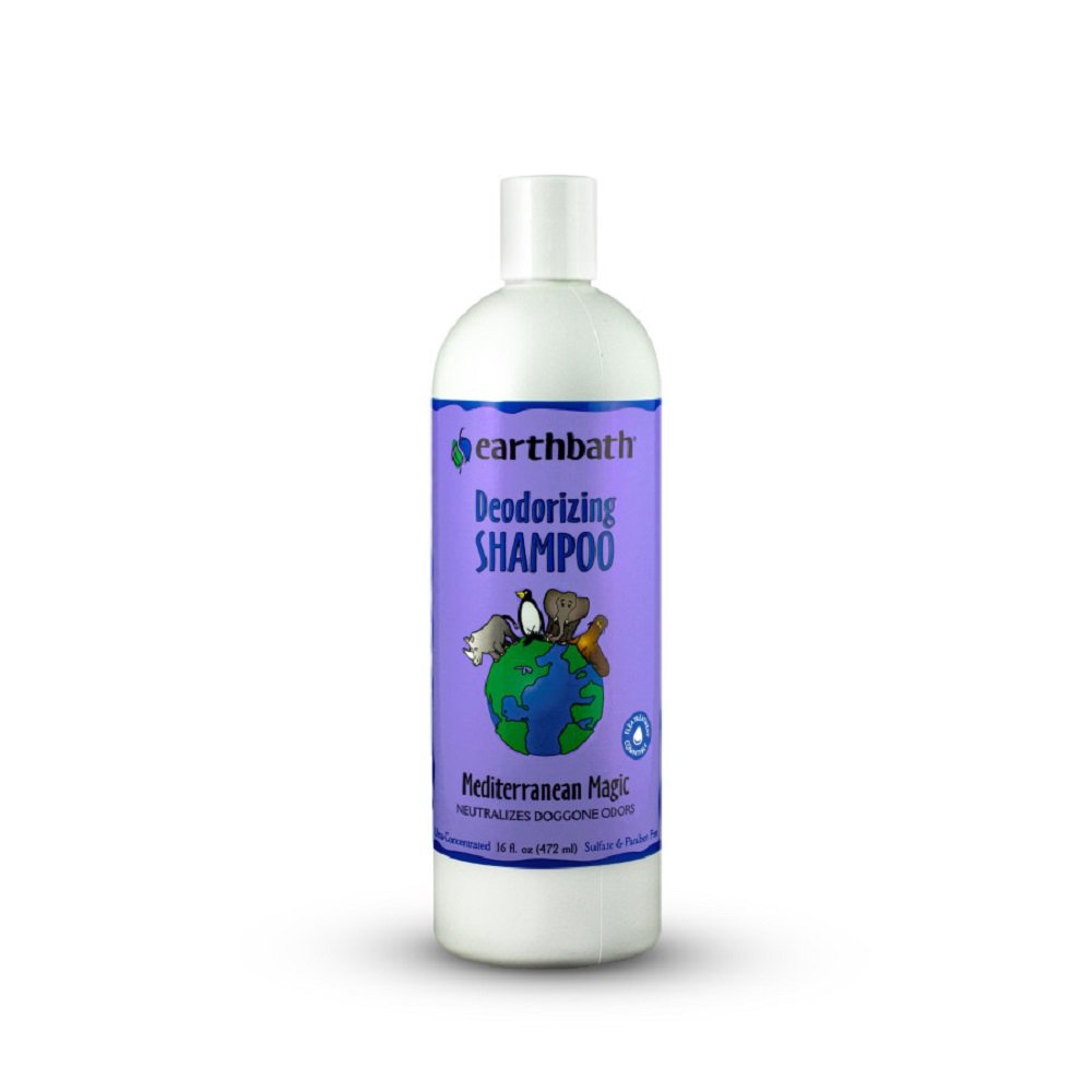 Earthbath Deodorizing Shampoo Mediterranean Magic, 16-oz, Earthbath