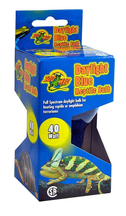 Zoo Med Daylight Blue Reptile Bulb 40W, Zoo Med