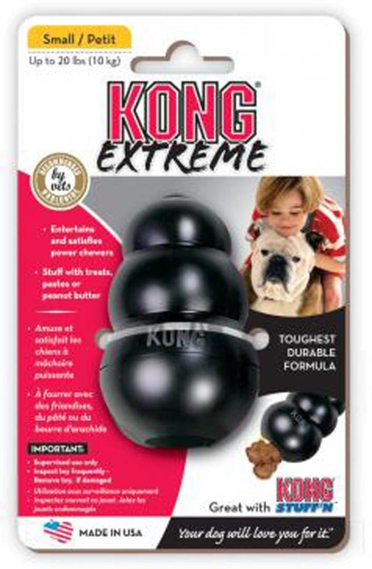 KONG Extreme Dog Toy Black, SM, KONG