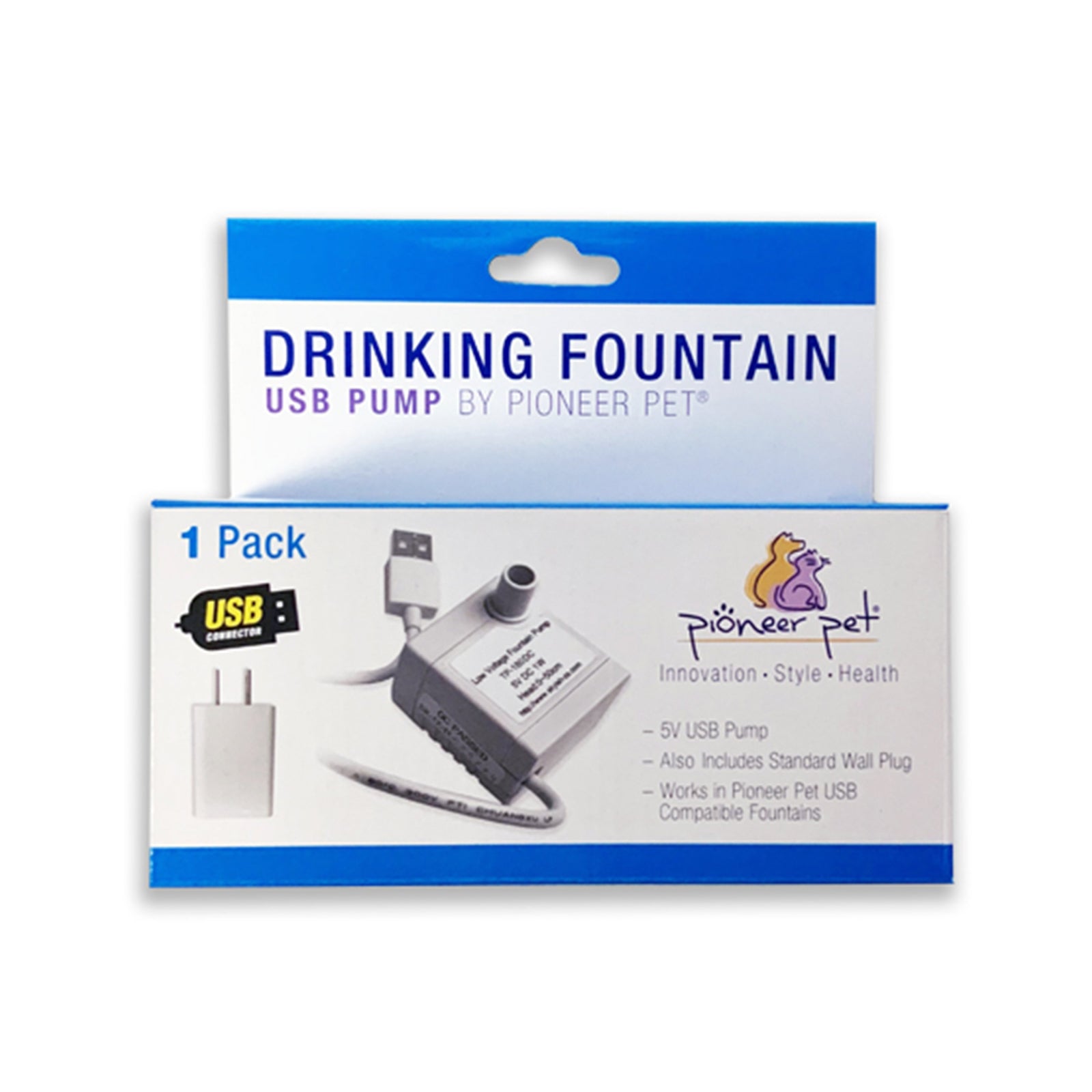 Pioneer Pet Drinking Fountain USB Pump