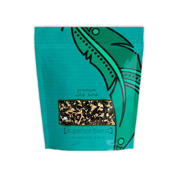 Volkman Seed Company Premium Wild Bird Superior Blend Bird Food, 5 lb, Volkman