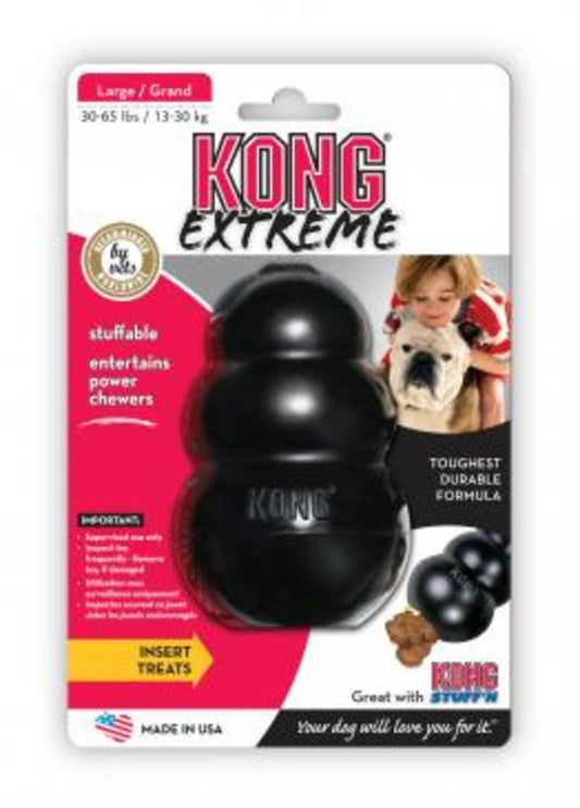 KONG Extreme Dog Toy Black, LG, KONG