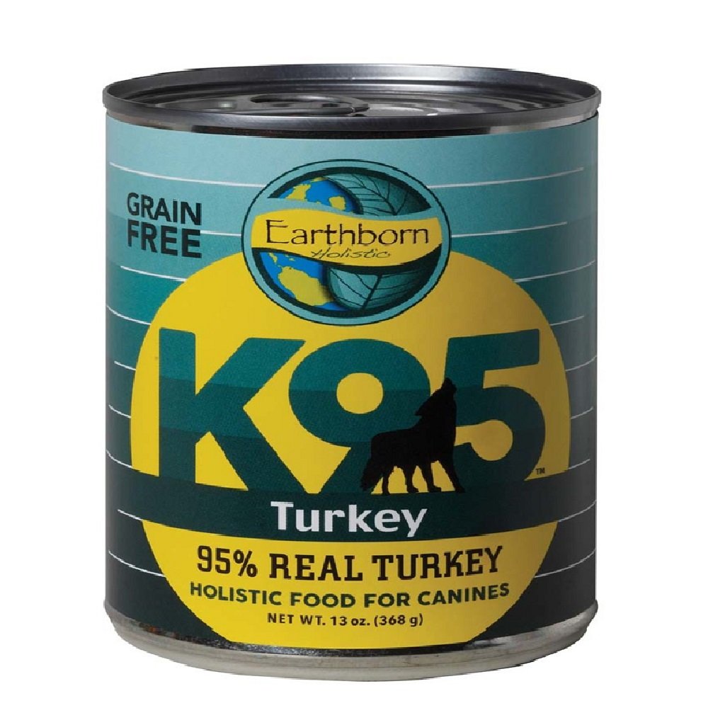 Earthborn Holistic Grain Free K95 Meat Protein Wet Dog Food Turkey, 13 oz, Earthborn