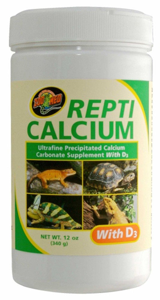 Zoo Med Repti Calcium with D3 Ultra Fine 12oz, Zoo Med