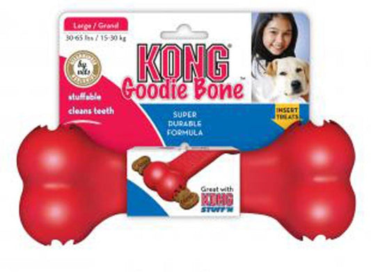 KONG Goodie Bone Dog Toy, LG, KONG
