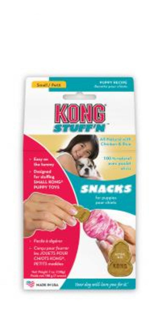 KONG Stuff'N Snacks Puppy Treats Chicken Liver, SM, 8 oz, KONG
