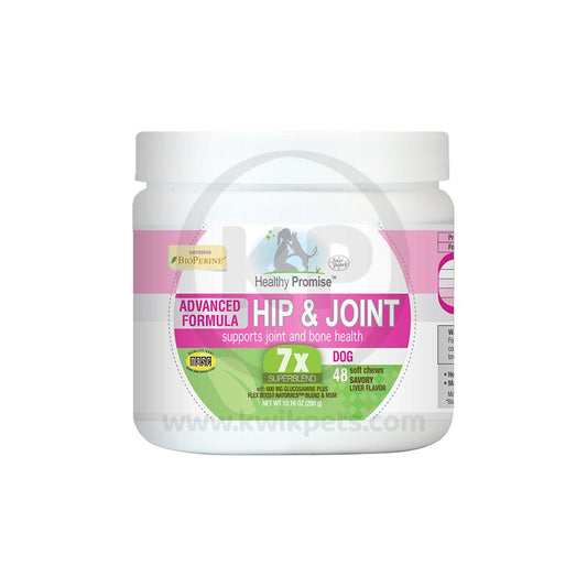 Four Paws Healthy Promise Advanced Formula Hip & Joint Supplement for Dogs Soft Chews Hip & Joint, 48 ct, Four Paws