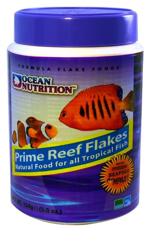 Ocean Nutrition Prime Reef Flake 2.5-oz, Ocean Nutrition
