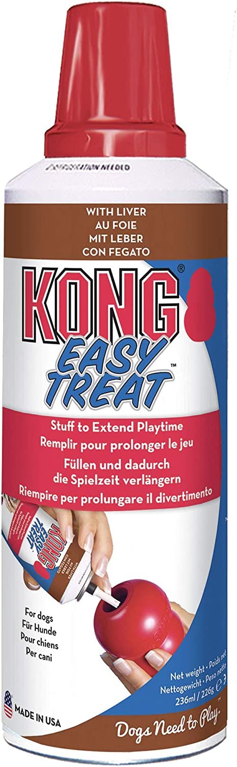KONG Easy Treat Paste Dog Treat Chicken Liver, 8 oz, KONG