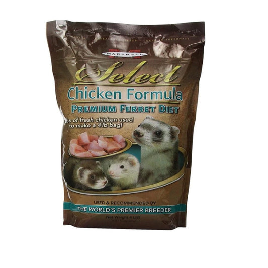 Marshall Select Ferret Diet Bag 4lb, Marshall Pet Products