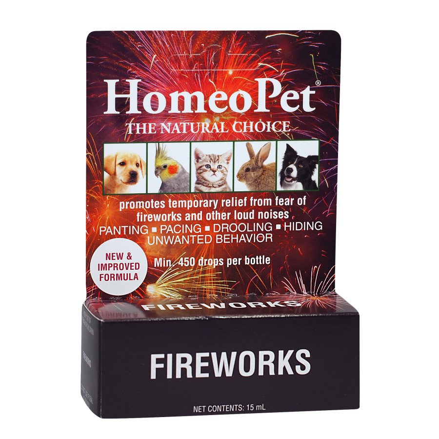 HomeoPet Anxiety Fireworks 15 ml, HomeoPet