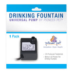 Front of Pioneer Pet Drinking Fountain Universal Pump