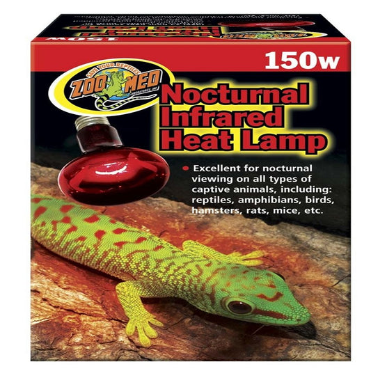 Zoo Med Nocturnal Infrared Heat Lamp 150W, Zoo Med