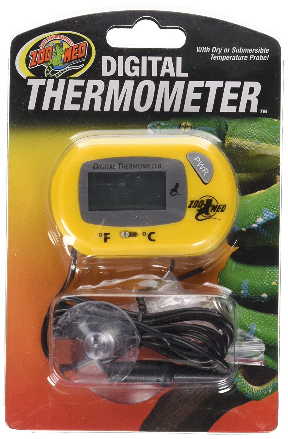 Zoo Med Digital Terrarium Thermometer, Zoo Med