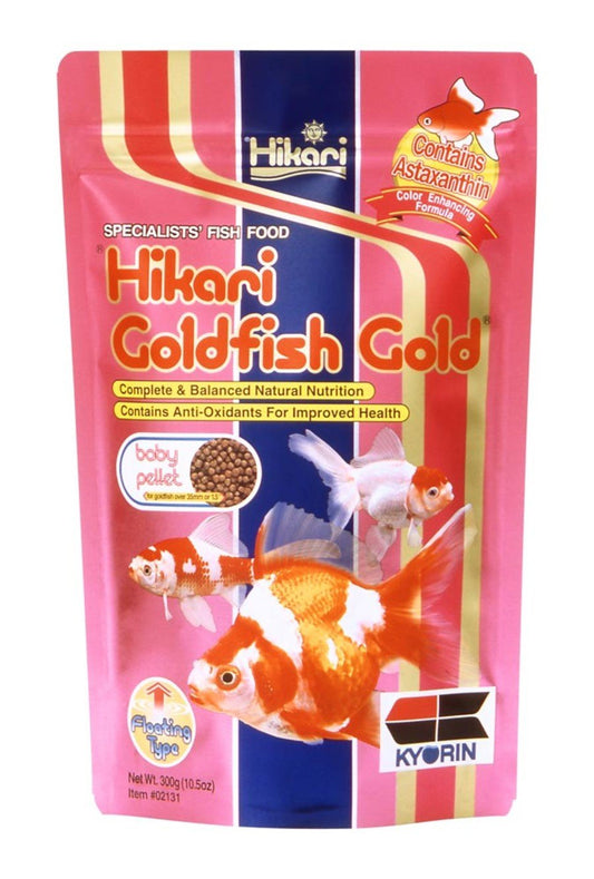 Hikari Goldfish Gold Baby Pellet 10.5oz, Hikari