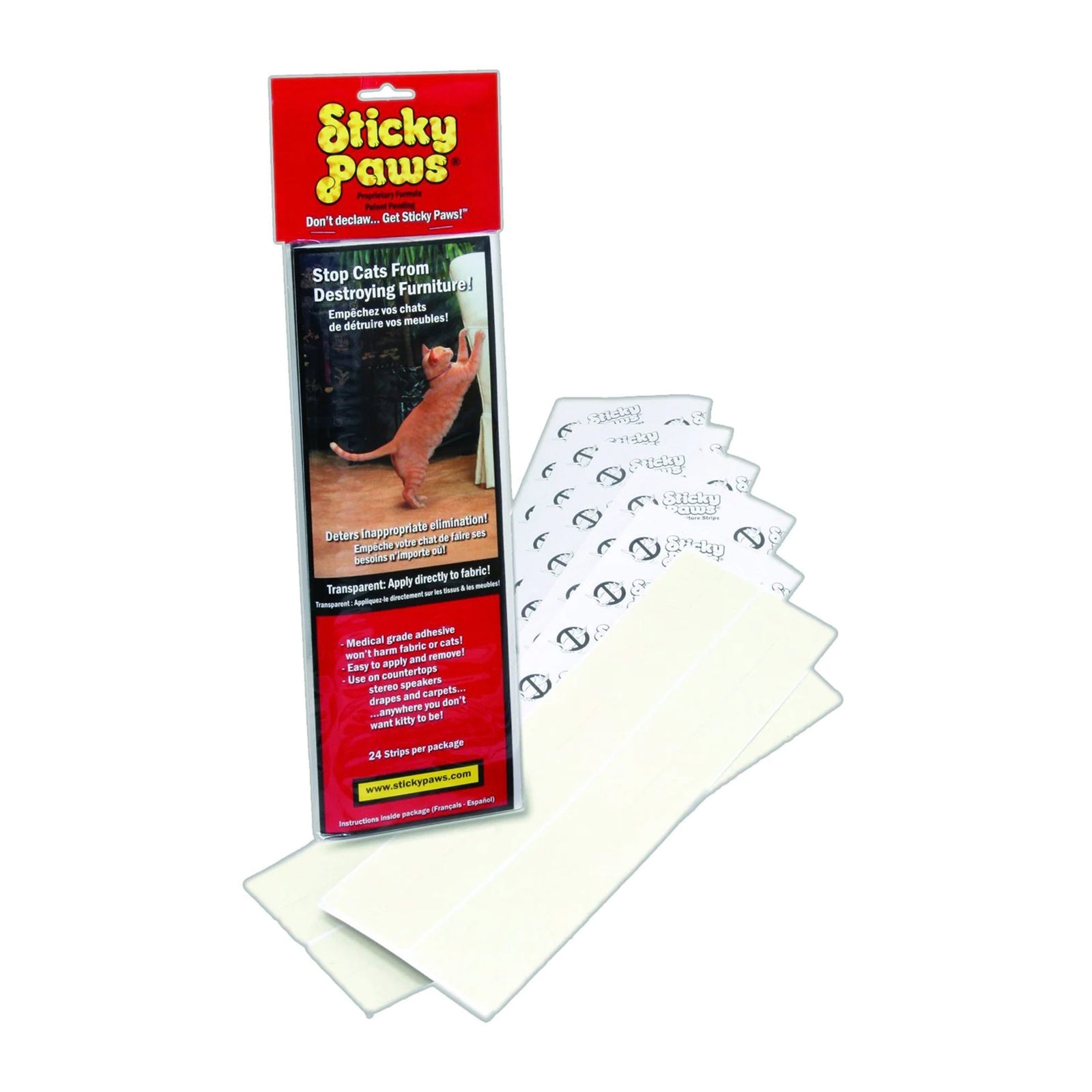 Pioneer Pet Sticky Paws Strips for Cats