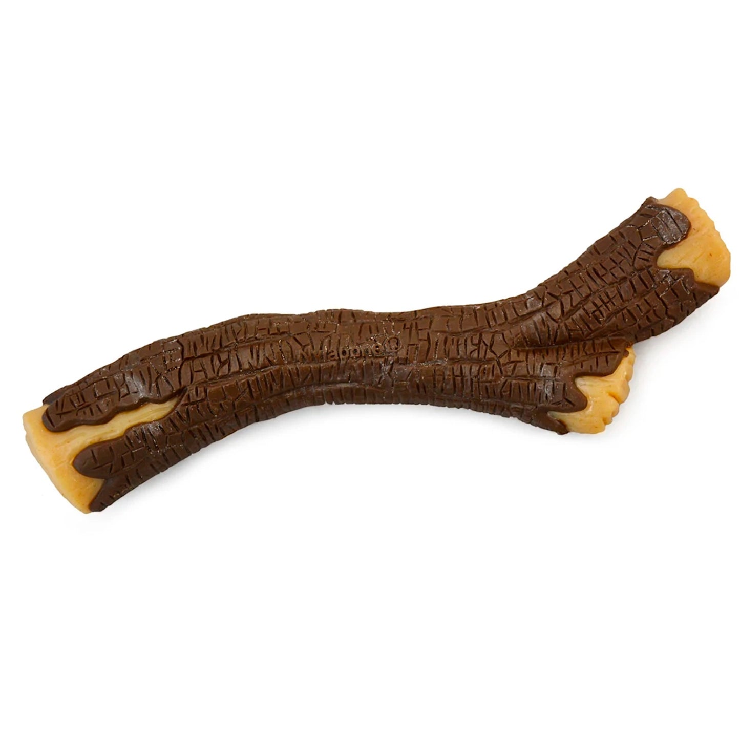 Nylabone Real Wood Stick Strong Dog Stick Chew Toy Maple Bacon Flavor X-Large/Souper - 50+ lb, Nylabone