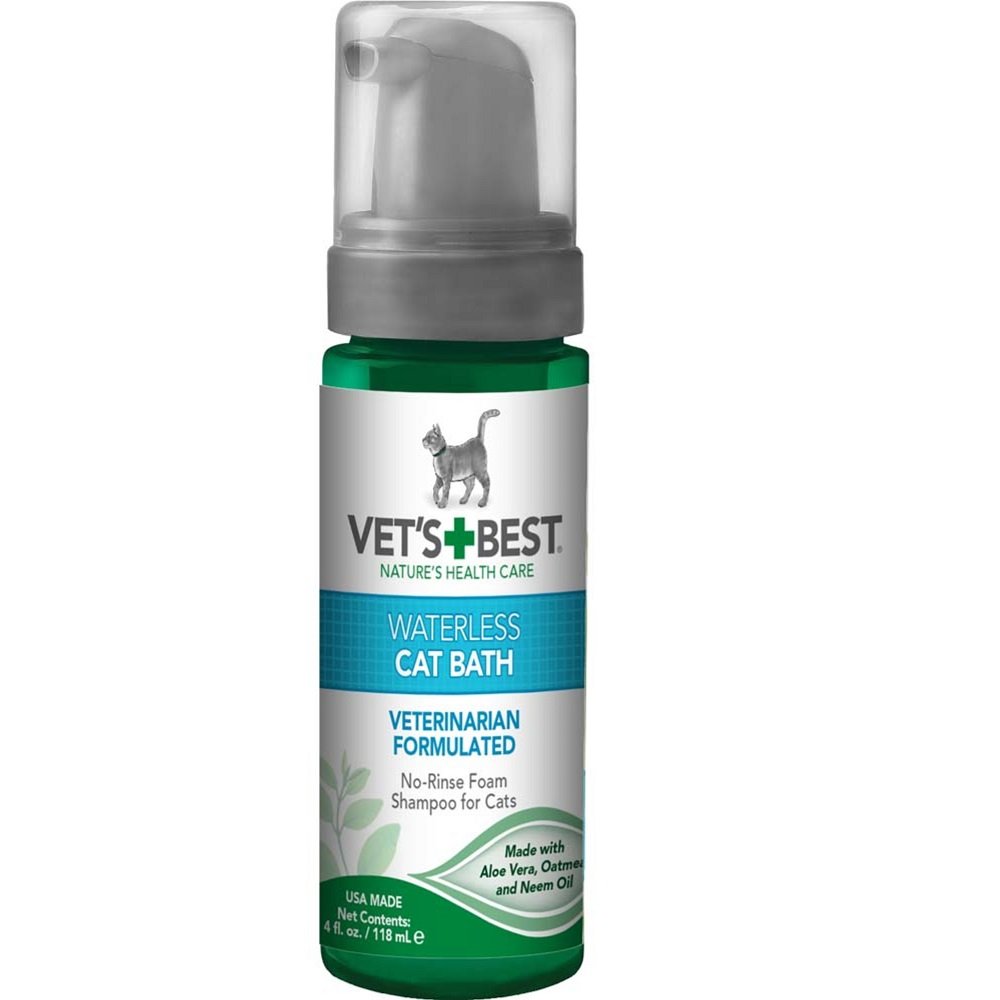 Vet's Best Waterless Cat Bath 4-oz