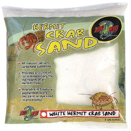 Zoo Med Hermit Crab Sand White, 2 lb, Zoo Med