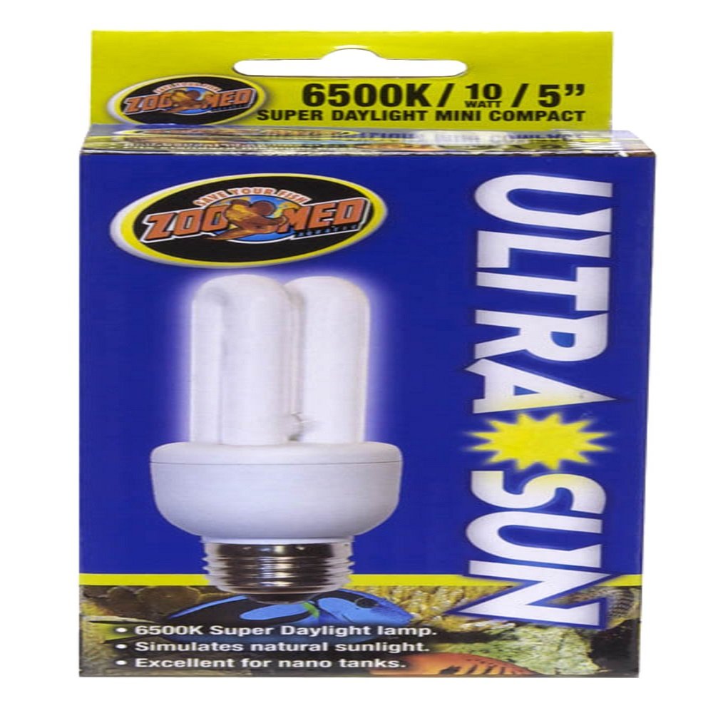 Zoo Med Ultra Sun Mini Daylight Compact Fluorescent 10W 5in, Zoo Med