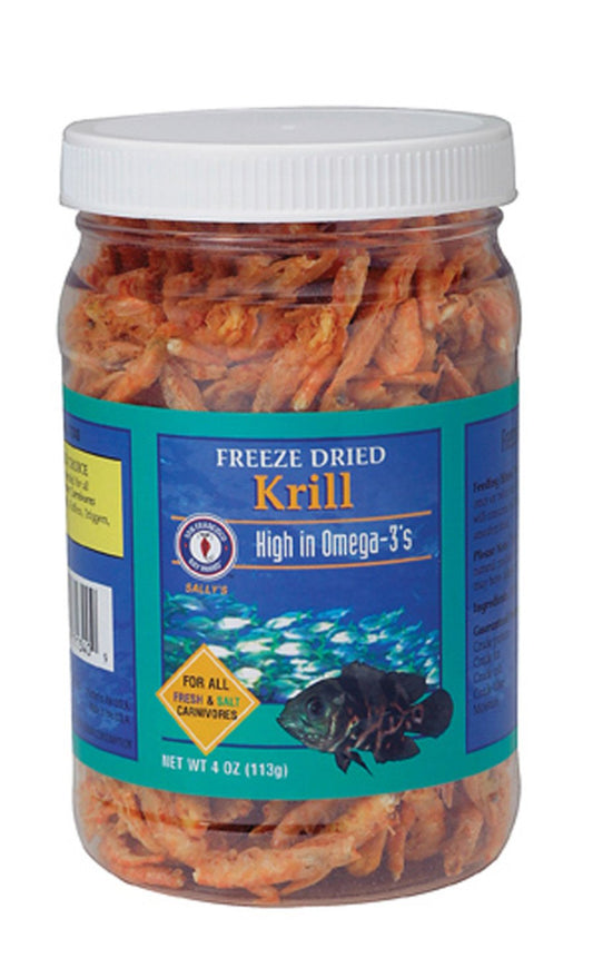 San Francisco Bay Krill Freeze Dried Fish Food, 4-oz