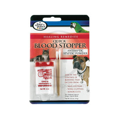 Four Paws Healthy Promise Quick-Action Blood Stopper Styptic Powder for Dogs Cats & Birds 0.5-oz