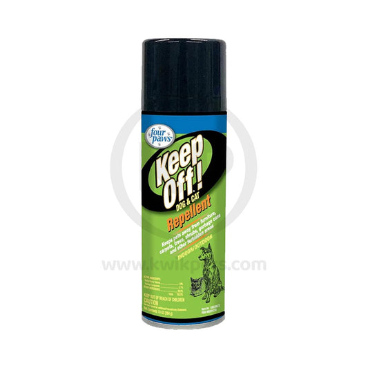 Four Paws Keep Off! Indoor and Outdoor Cat and Dog Repellent, 10 oz, Four Paws