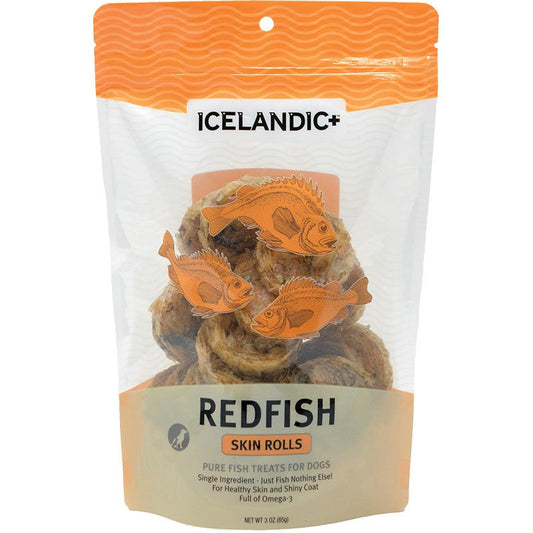Icelandic Dog Red Fish Rolls 3-oz, Icelandic